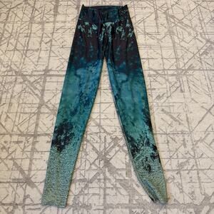 Waterlust Women's Mermaid Camo Leggings 50+UPF Multicolor, Size Medium